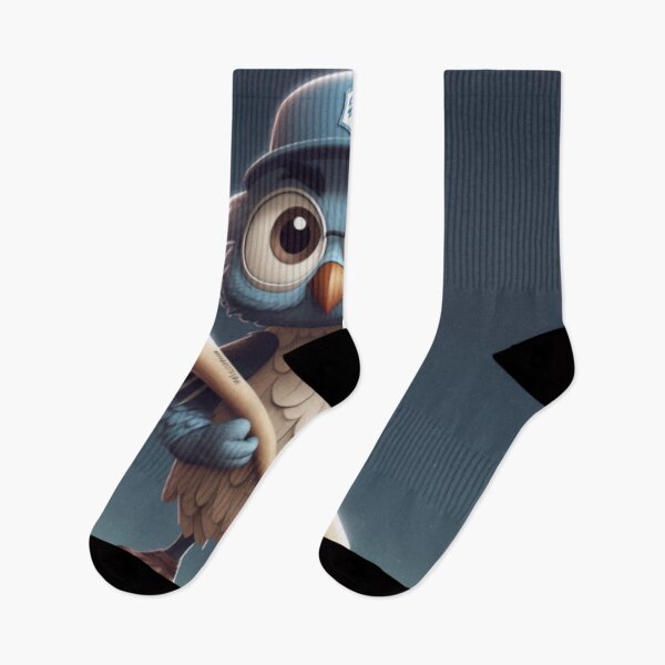 Item preview, Owl Baseball player "Oskar" designed and sold by Highlandkings.