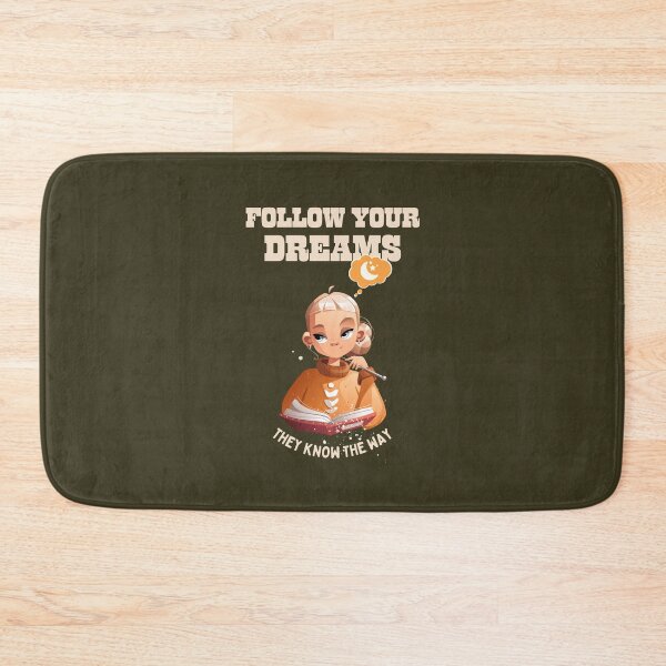 Item preview, Follow your dreams, They know the way, best on dark background designed and sold by VarnaChitra.