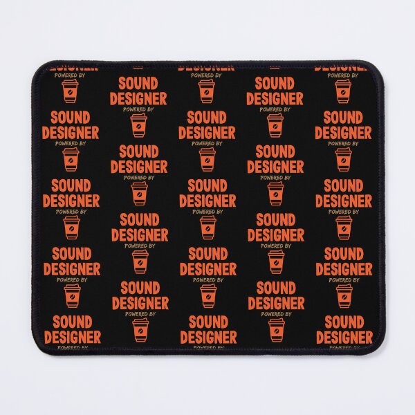 Item preview, Sound Designer Powered by Coffee designed and sold by NermilioDesigns.