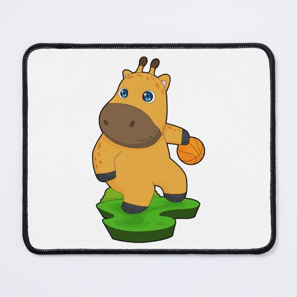 Item preview, Giraffe Basketball player Basketball designed and sold by Snabdesign84.