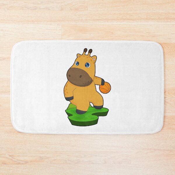 Item preview, Giraffe Basketball player Basketball designed and sold by Snabdesign84.