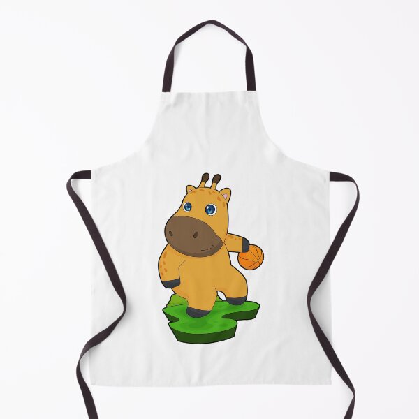Item preview, Giraffe Basketball player Basketball designed and sold by Snabdesign84.