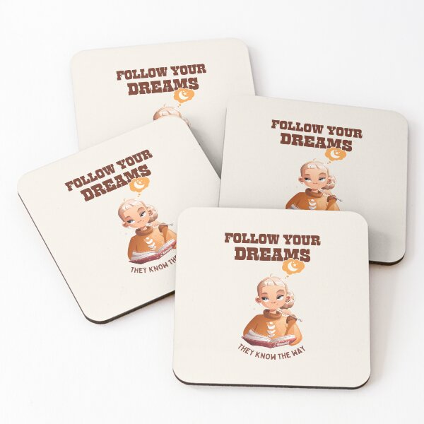 Item preview, Follow your dreams, They know the way, best on light background designed and sold by VarnaChitra.