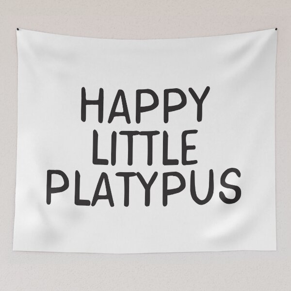 Item preview, Happy Little Platypus designed and sold by teesaurus.