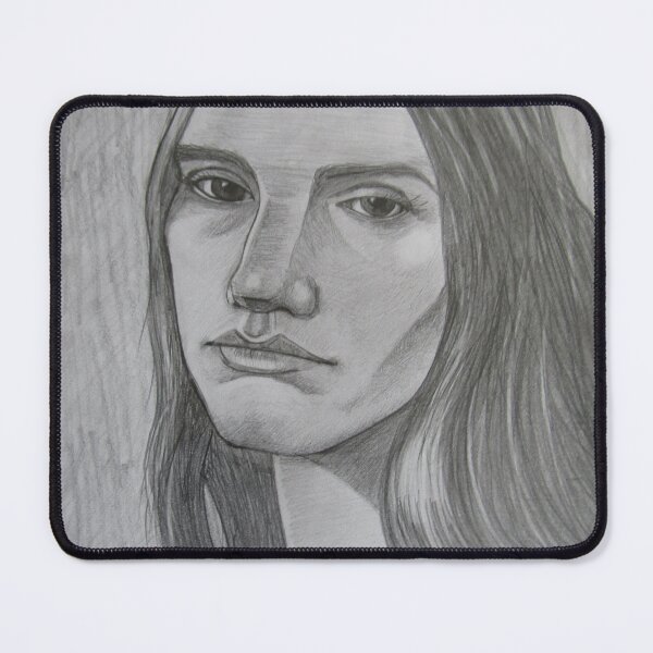 Item preview, Portrait of an unknown woman. Pencil on 29.7x42cm. designed and sold by crowleyronan123.