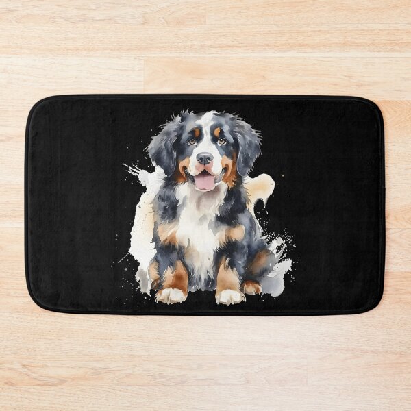 Item preview, Watercolor Bernese Mountain Dog Puppy designed and sold by Amazing-Kortez.