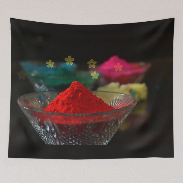 Item preview, Happy Holi/Indian festival/Spring festival/Festival of colors designed and sold by VeenaNair23.