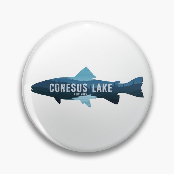 Item preview, Conesus Lake New York Fish designed and sold by Esskay Designs.