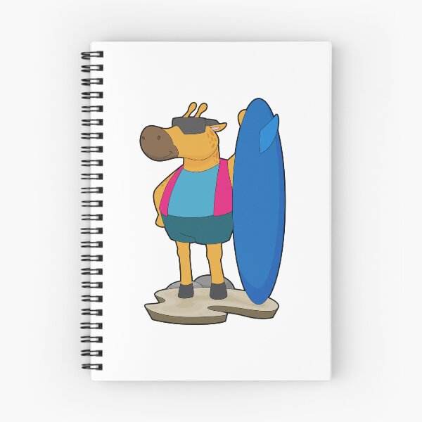 Item preview, Giraffe Surfer Surfboard designed and sold by Snabdesign84.