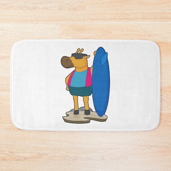 Item preview, Giraffe Surfer Surfboard designed and sold by Snabdesign84.