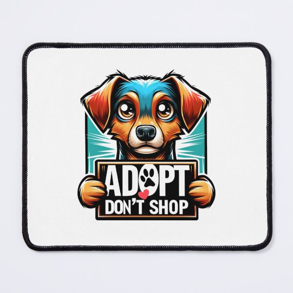 Item preview, Heartwarming Adopt Don't Shop Dog designed and sold by creativechaster.