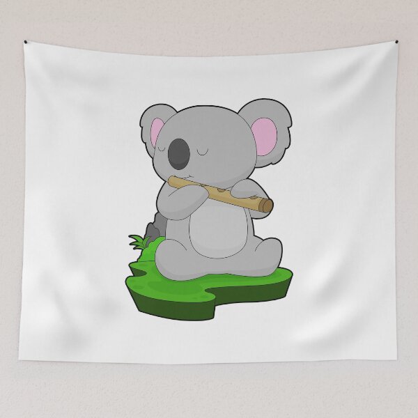 Item preview, Koala Musician Flute Music designed and sold by Snabdesign84.