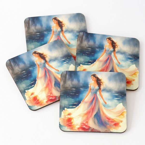 Item preview, Watercolour Dream Girl 8 designed and sold by Yontartov.
