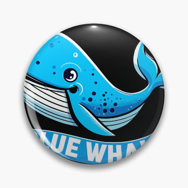 Item preview, Dark Shadows Blue Whale designed and sold by bihtti.