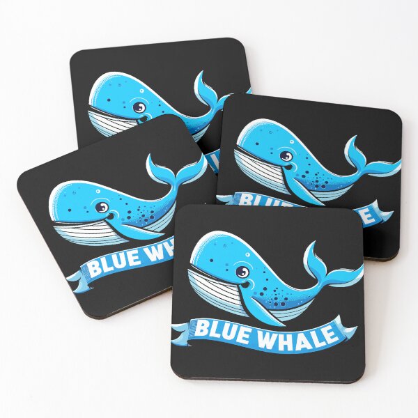 Item preview, Dark Shadows Blue Whale designed and sold by bihtti.