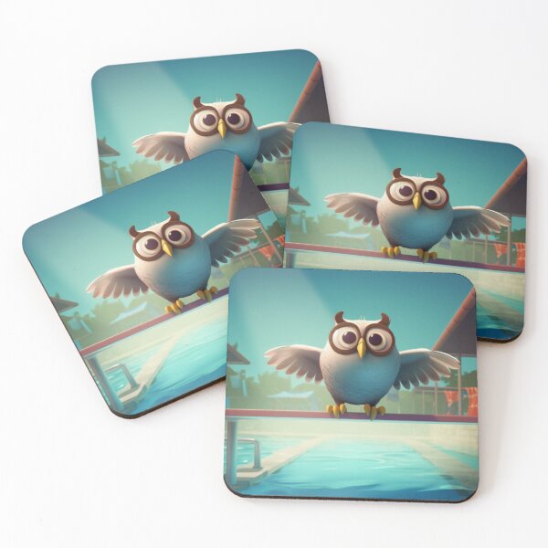 Item preview, Owl Diver Ocean designed and sold by Highlandkings.