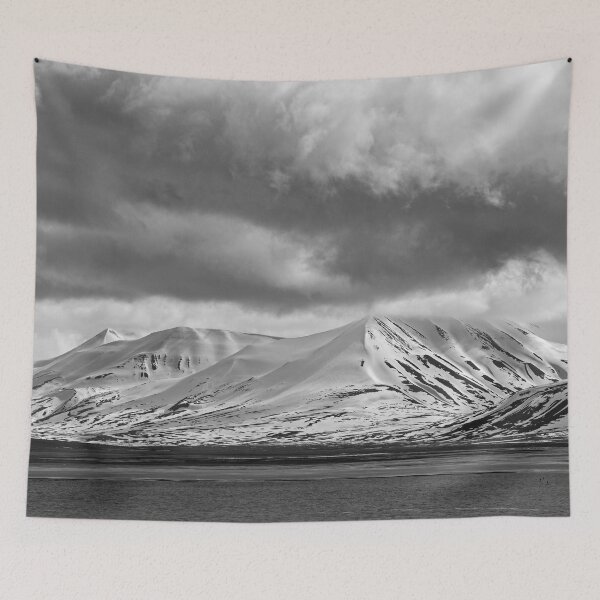 Item preview, Arctic Landscape Svalbard Monochrome designed and sold by Martyn R Arnold Fine Art Nature & Landscape Photography.