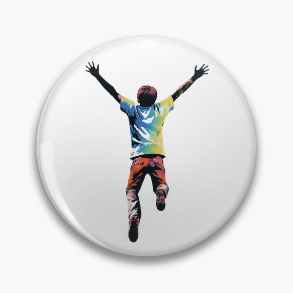 Item preview, Joyful Leap: Abstract Vibrance designed and sold by SrijanaByAnu.