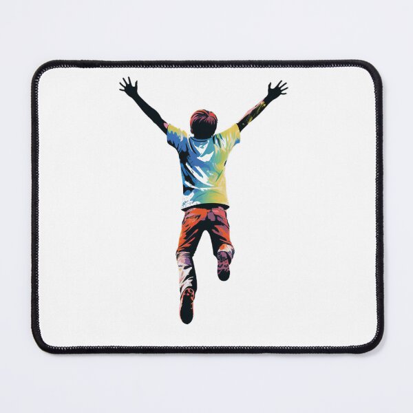 Item preview, Joyful Leap: Abstract Vibrance designed and sold by SrijanaByAnu.