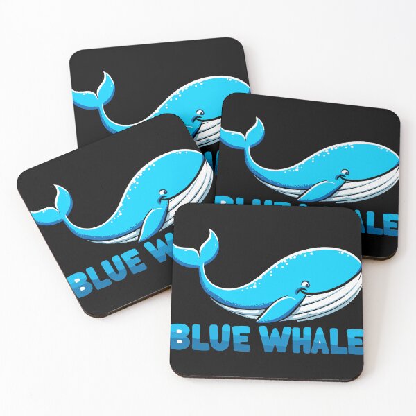 Item preview, Dark Shadows Blue Whale designed and sold by bihtti.