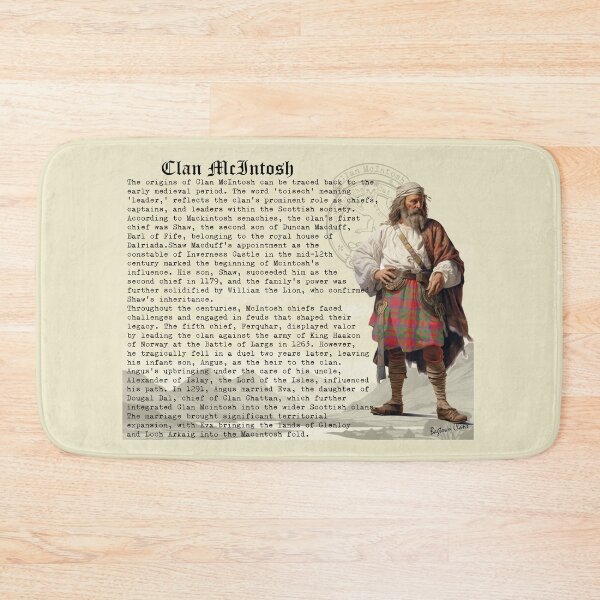 Item preview, McIntosh Scottish Clan History  designed and sold by BagTown Clans.