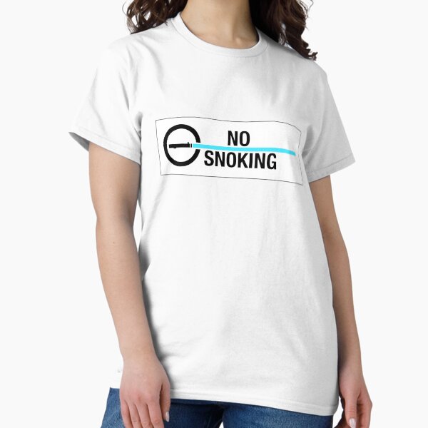 Vista previa del artículo con la obra «No Snoking», diseñado y vendido por mattrodesign.