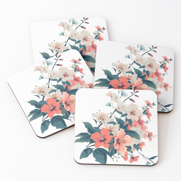 Item preview, Floral Whisper: Anime-Inspired Botanical Elegance designed and sold by Sventek.