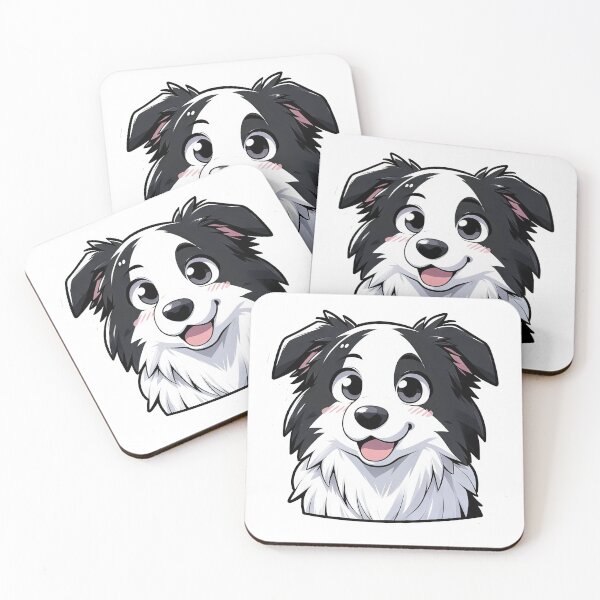 Item preview, Manga style border collie designed and sold by HOlaMax.