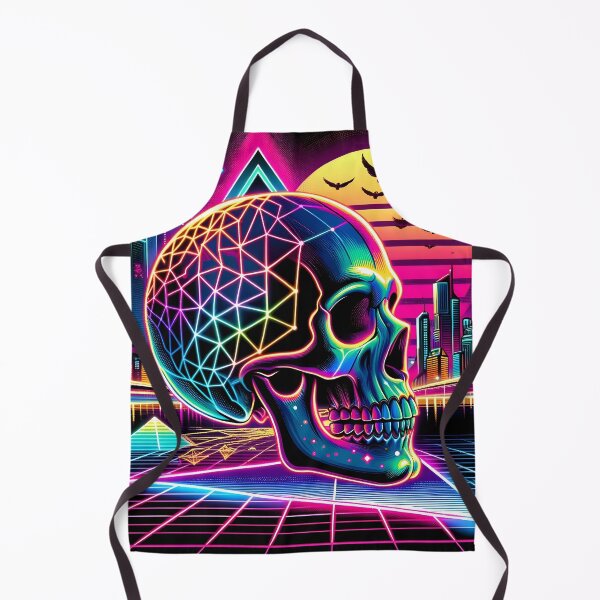 Item preview, Synthwave Skull designed and sold by Truck Stop One.