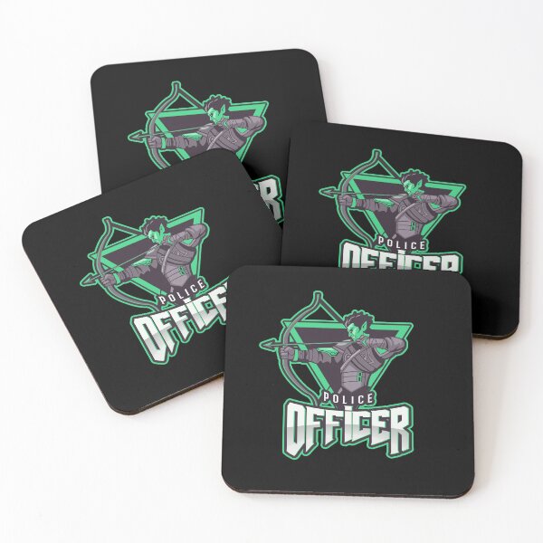 Item preview, Police Officer Design with Cool Archer designed and sold by PRIVARSHU.