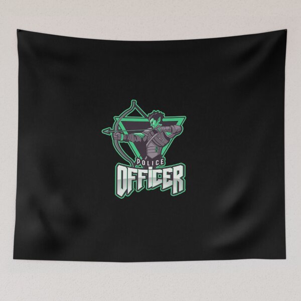 Item preview, Police Officer Design with Cool Archer designed and sold by PRIVARSHU.