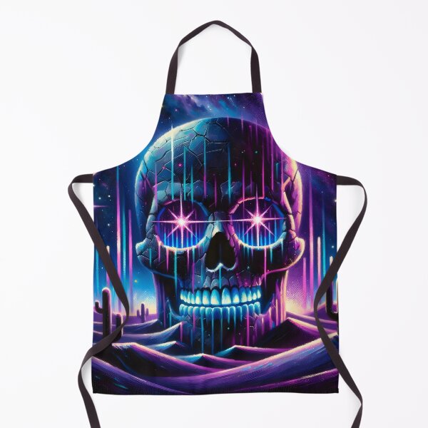 Item preview, Synthwave Skull designed and sold by Truck Stop One.