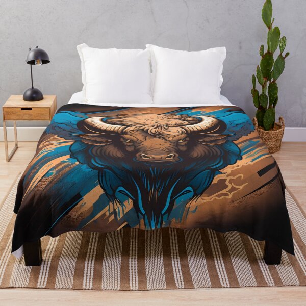 Item preview, “Buffalo Cartoon: Art Deco Pop Style” designed and sold by Art-Vortex-fr.