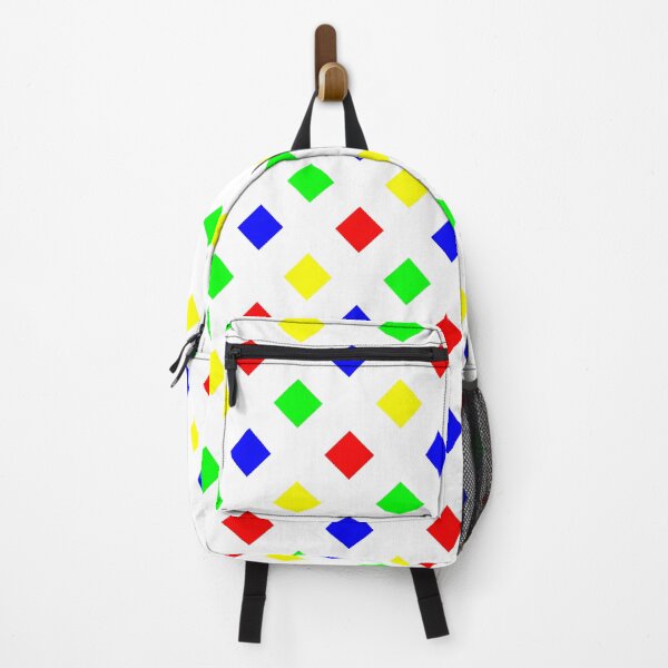 Item preview, Vibrant Geometric Diamond Pattern – Red, Green, Blue & Yellow designed and sold by DLawsonDesigns.