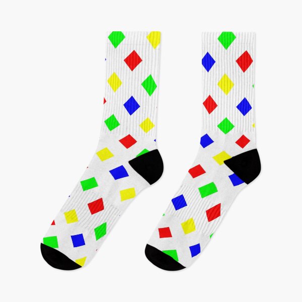 Item preview, Vibrant Geometric Diamond Pattern – Red, Green, Blue & Yellow designed and sold by DLawsonDesigns.