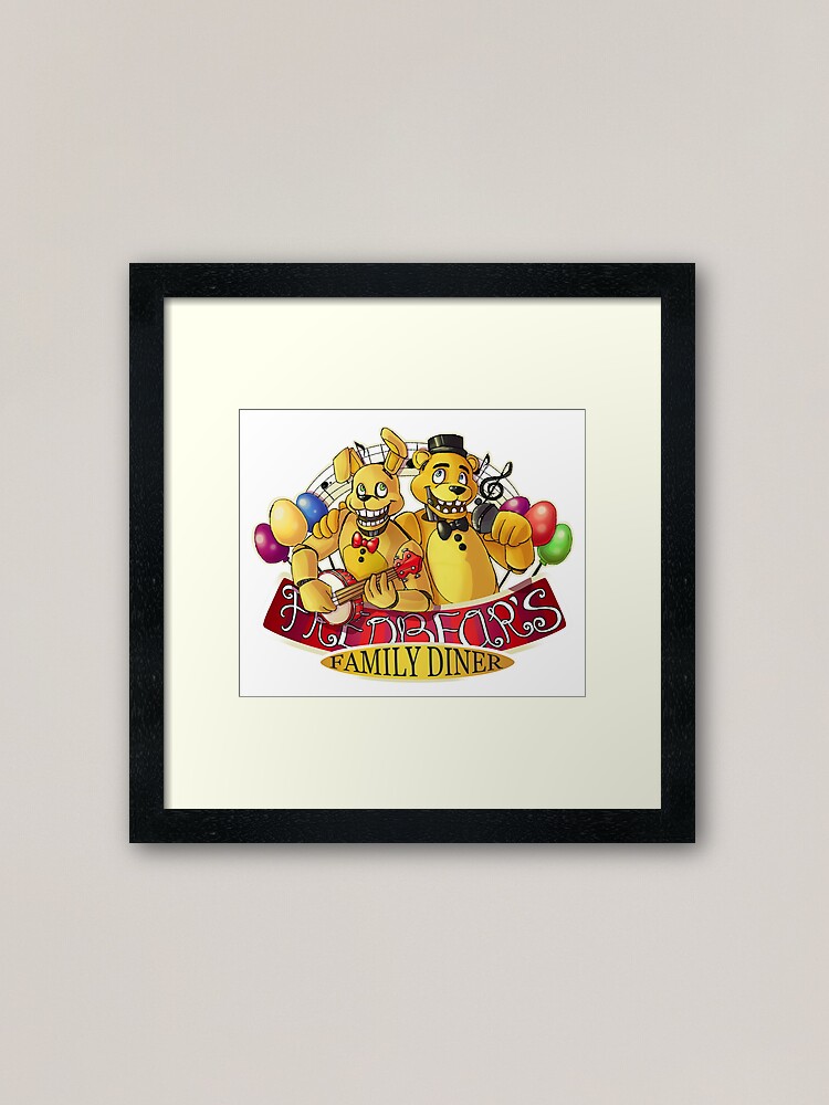 Fredbear's Family Diner logo Art Board Print for Sale by GamerSketch