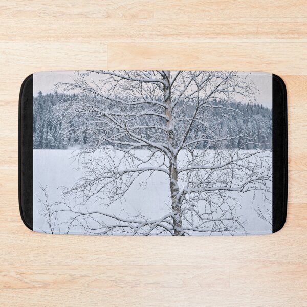 Item preview, Birch by the lake. Parkkuu winter 2023 minimal color designed and sold by Jouko Lehto Photography.