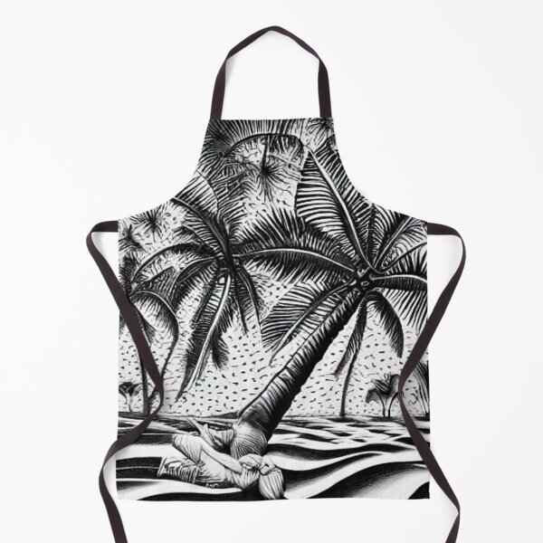 Item preview, Coconut palms in sandstorm designed and sold by George Hutton Hunter.