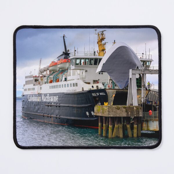 Item preview, Ferry arriving on Mull from Oban designed and sold by Kasia Design.