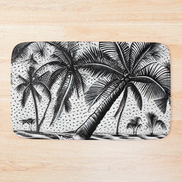 Item preview, Coconut palms in sandstorm designed and sold by George Hutton Hunter.