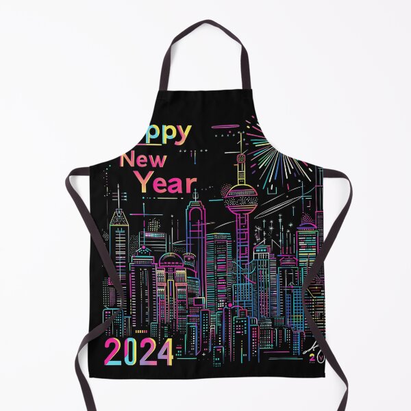 Item preview, Happy New Year 2024 Celebration Holiday designed and sold by emaga.