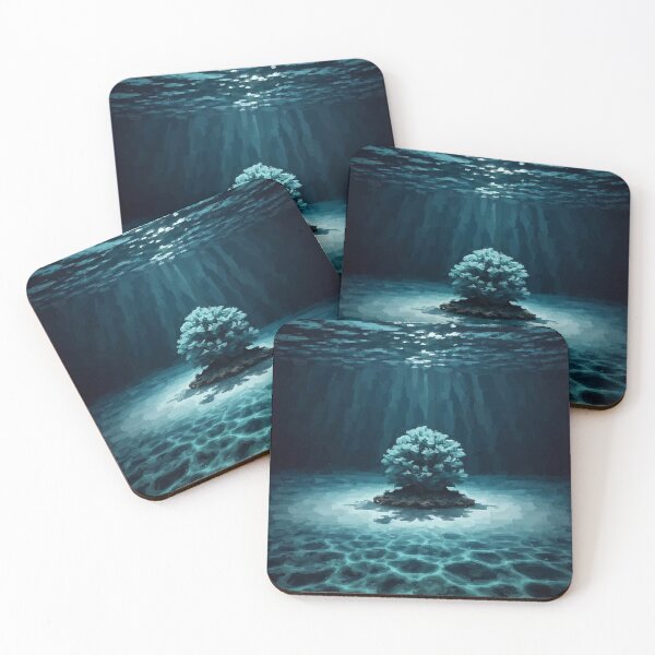 Item preview, Blue coral designed and sold by EscapePlaceHD.