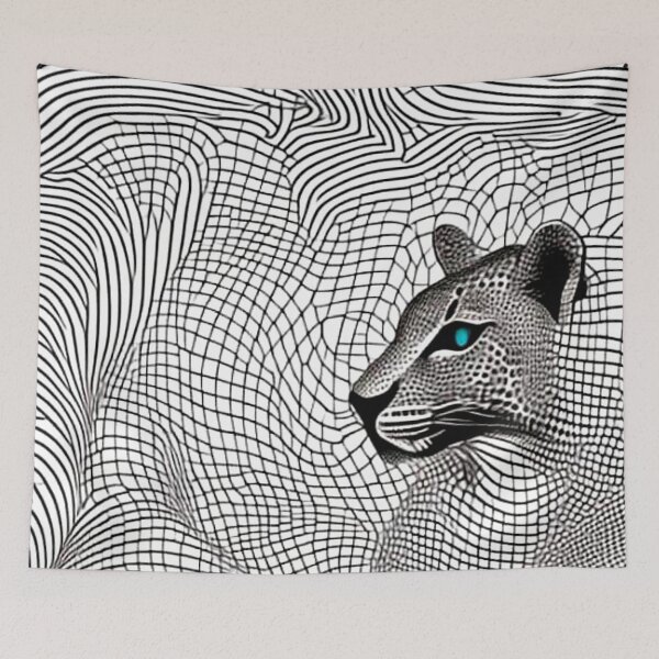 Item preview, Leopard in camouflage designed and sold by George Hutton Hunter.