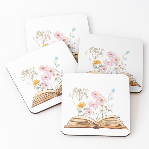 Item preview, book with flowers  designed and sold by DonGeneral.