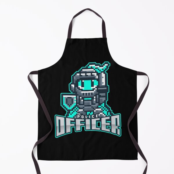Item preview, Police Officer Design with Pixel Art designed and sold by PRIVARSHU.