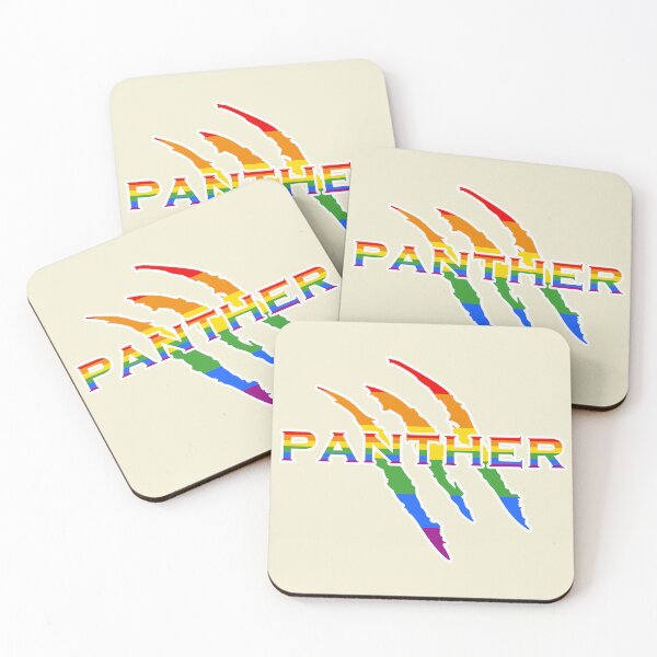 Item preview, Gay Pride Panther Claw designed and sold by print-et-al.