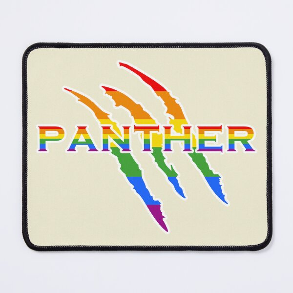 Item preview, Gay Pride Panther Claw designed and sold by print-et-al.