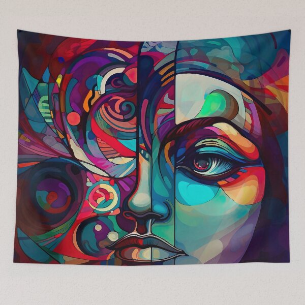 Item preview, Dreamscape Unveiled: Abstract Fusion of Slumber and Flowing Fantasies designed and sold by iQuorra.