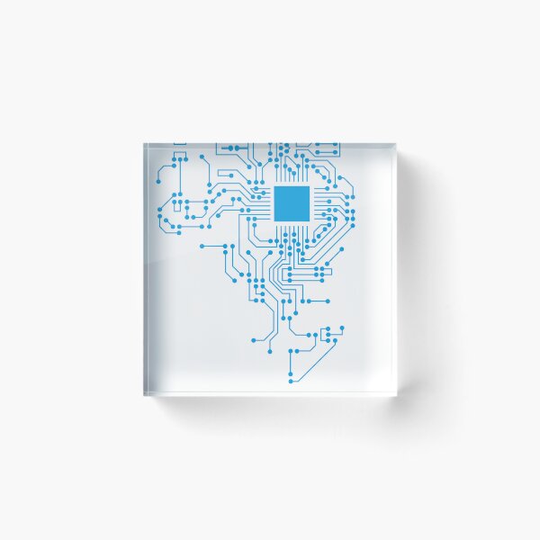 Item preview, CPU light blue designed and sold by gruberchr.