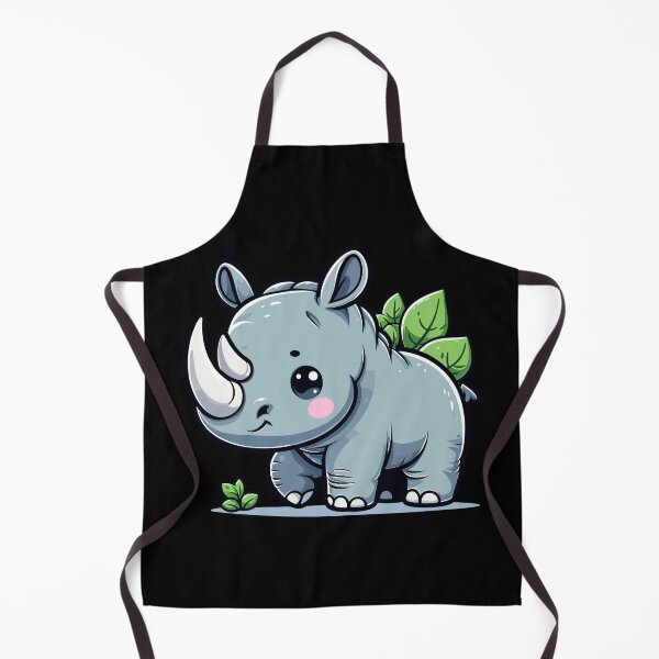 Item preview, Horned Guardian Rhino designed and sold by ArtfulWeave.